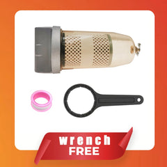 B10-AL 496 Fuel Tank Filter Assembly for Gasoline and Diesel Water Separator 30 Micron Max 25gpm 150psi with PF10 Filter