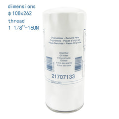 Oil Filter Spare Parts 21707133 for Volvo D9 D11 D12 D16 D162 D163 D165 Trucks