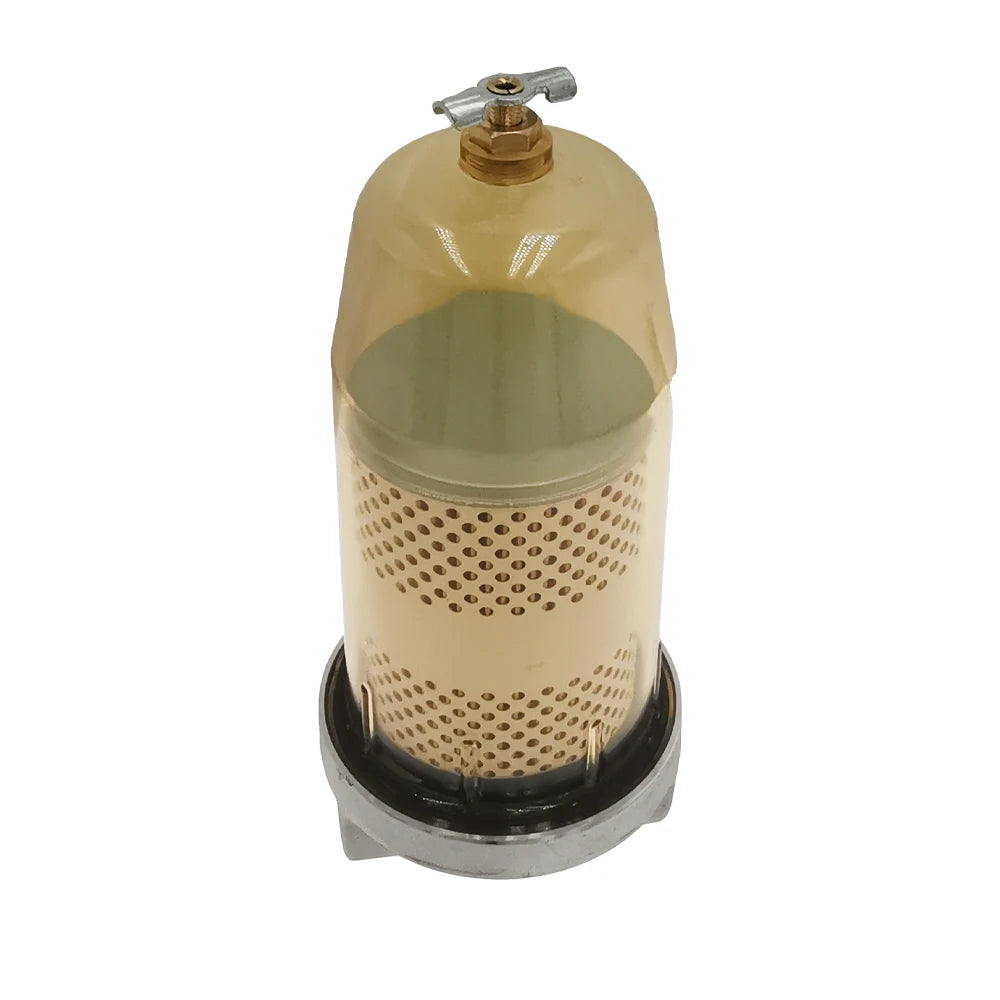 B10-AL 496 Fuel Tank Filter Assembly  for Gasoline and Diesel Water Separator 30 Micron  Max 25gpm 150psi with PF10 Filter