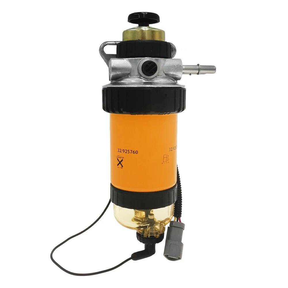 Fuel Filter Assembly 32/925760 FS19979 WK8138 With Hand Pressure Pump For JCB JS140 JS160 JS180 JS330 Fuel Water Separator