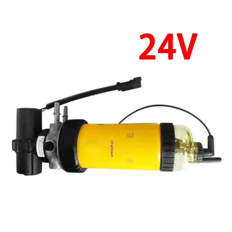 Fuel Filter With Electric Pump 32/925994 332/D6723 Diesel Engine Fuel Water Separator P551425 FS19993 For JCB