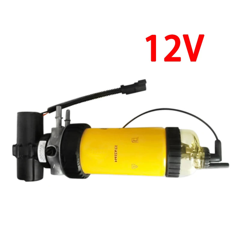 Fuel Filter With Electric Pump 32/925994 332/D6723 Diesel Engine Fuel Water Separator P551425 FS19993 For JCB