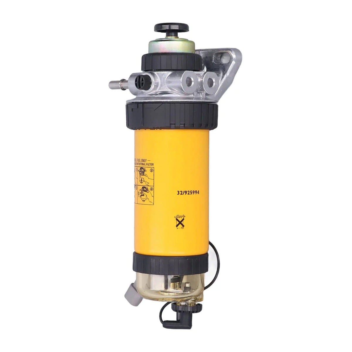 Fuel Filter With Electric Pump 32/925994 332/D6723 Diesel Engine Fuel Water Separator P551425 FS19993 For JCB