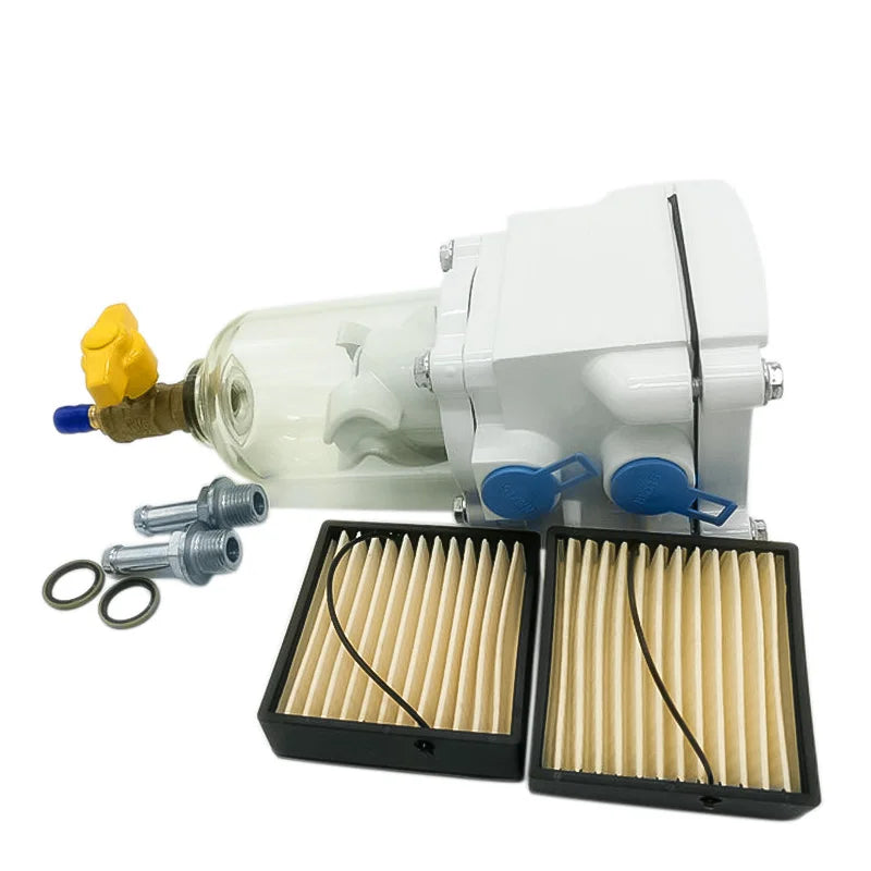 Diesel engine300FG SEPAR SWK2000-5 FUEL WATER SEPARATOR ASSEMBLY+ 2PCS FILTER ELEMENT,FREE SHIPPING