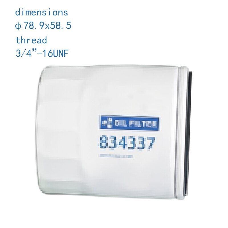 Oil Filter 834337 For volvo Construction Machinery Truck Passenger Car