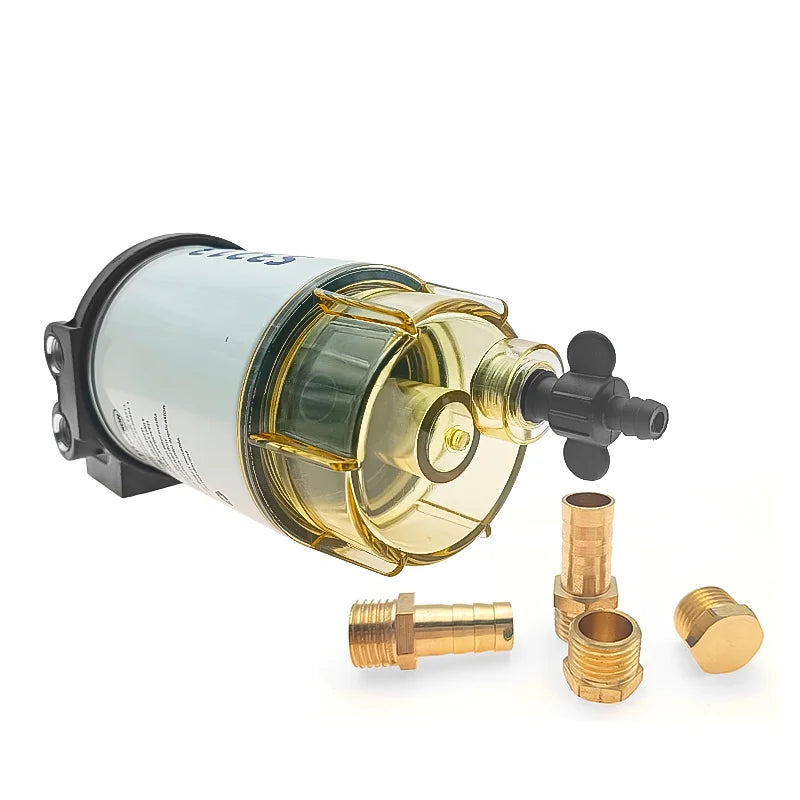 S3213 Fuel Filter Water Separator Assembly Outboard For Mercury Quicksilver OMC  Marine Engine boat 10 Micron Filter Kit