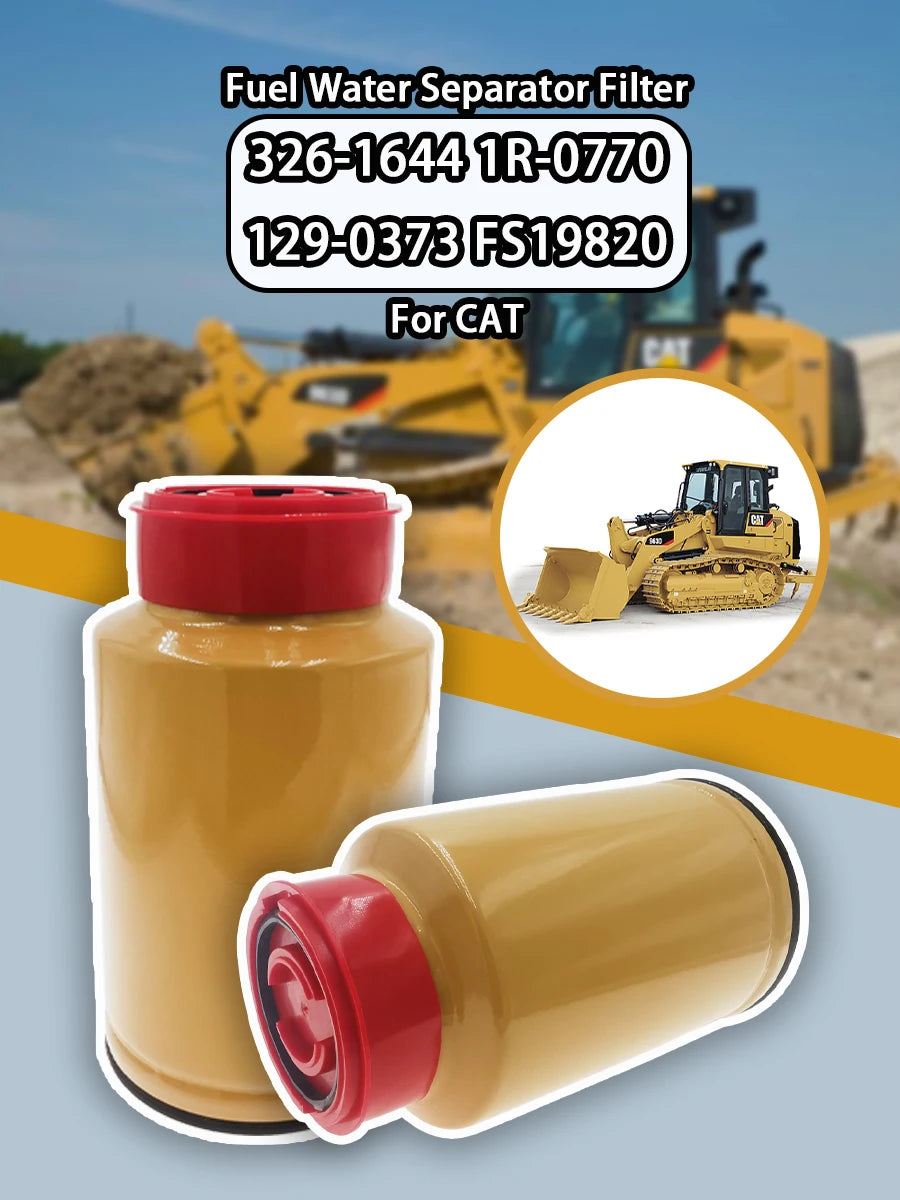 Fuel Water Separator Filter 326-1644 1R-0770 129-0373 FS19820 For CAT