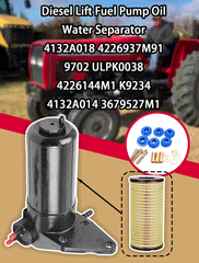 Diesel Lift Fuel Pump Oil Water Separator 4132A018 4226937M91 9702 ULPK0038 4226144M1 K9234 4132A014 3679527M1