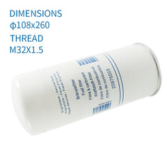 Spare Parts for Volvo Trucks VOE 22480372 20976003 23044511 Fuel Filter
